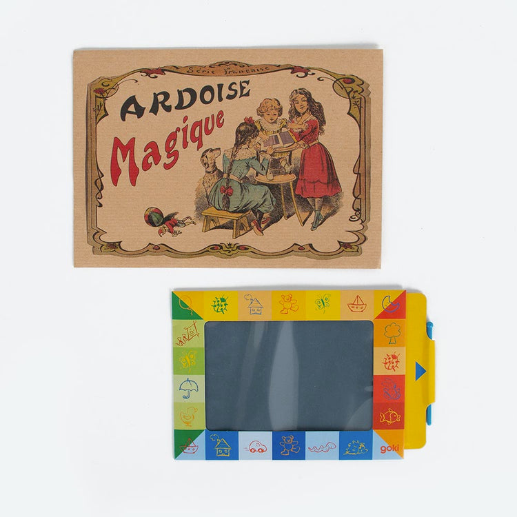 Ardoise magique vintage pour cadeau anniversaire enfant original