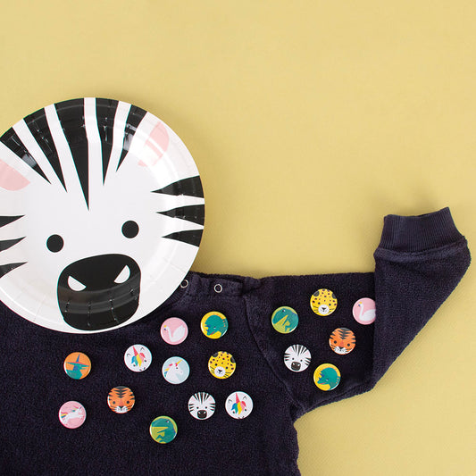 Décoration anniversaire animaux safari par My Little Day