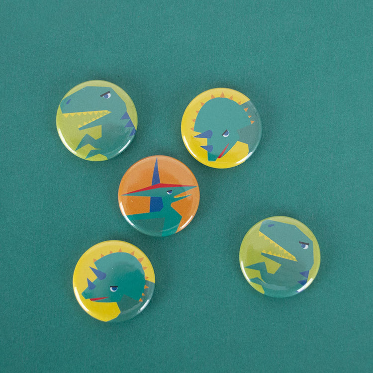 Idée petit cadeau enfant : les badges dino My Little Day