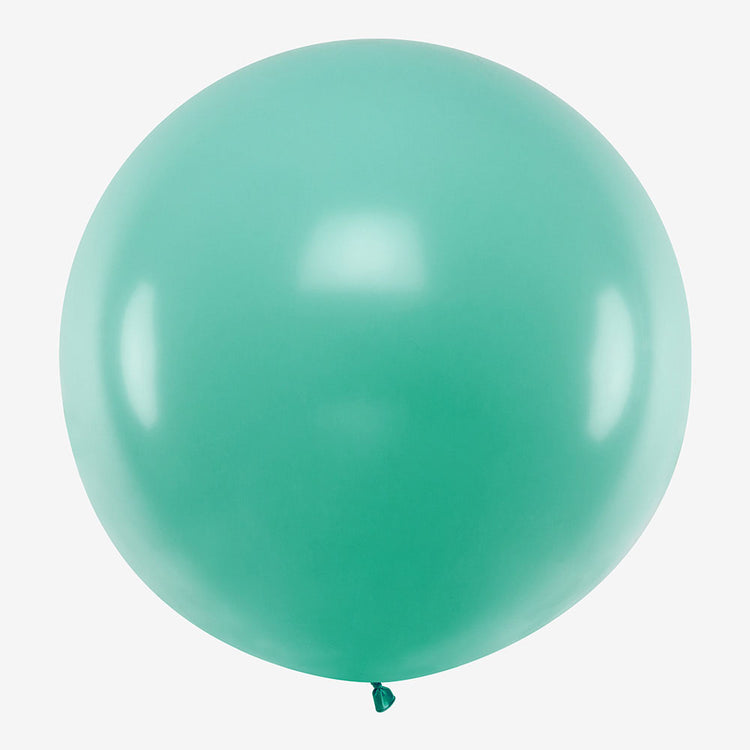ballon de baudruche vert canard pour deco anniversaire