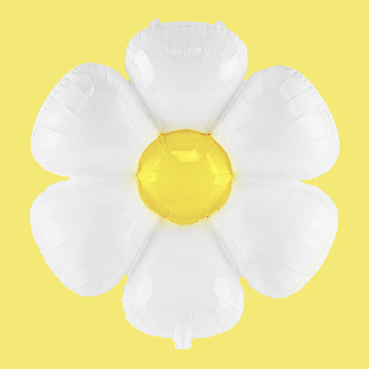 Deco anniversaire : ballon marguerite pour anniversaire fleurs