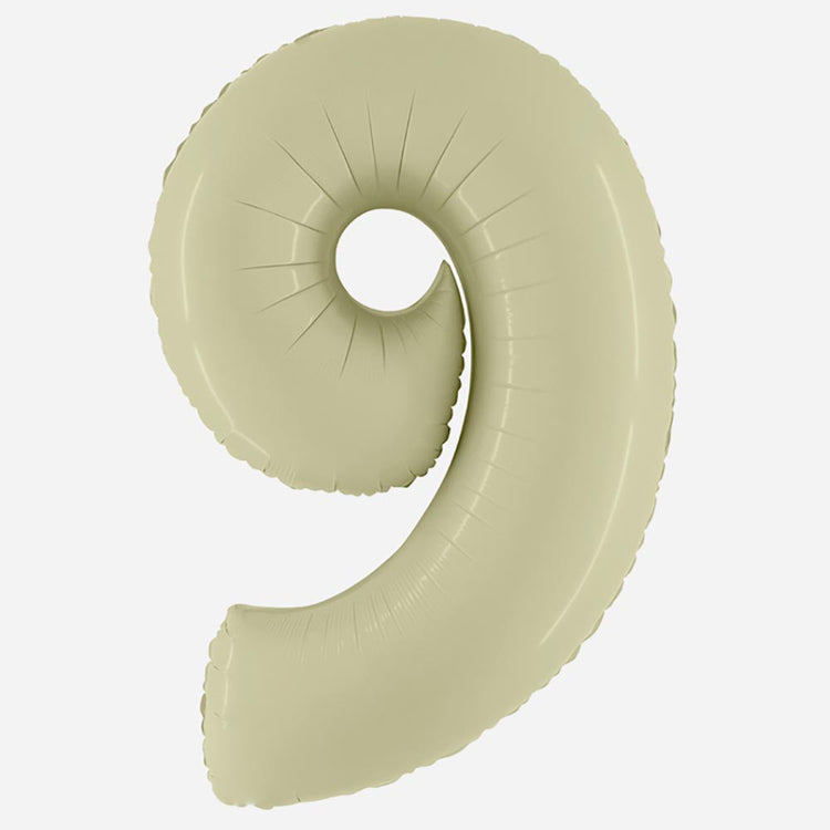 Ballon chiffre géant pour decoration fete anniversaire adolescent