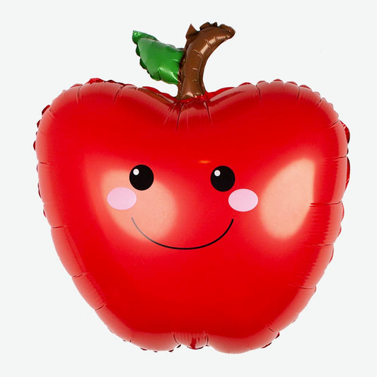 Ballon hélium pomme pour decoration anniversaire enfant original