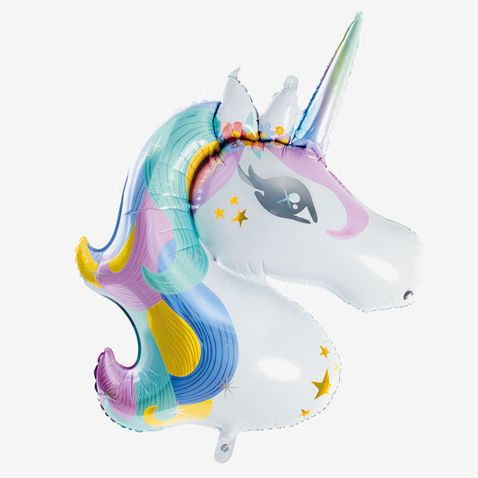 Deco anniversaire : ballon licorne magique pour anniversaire fille