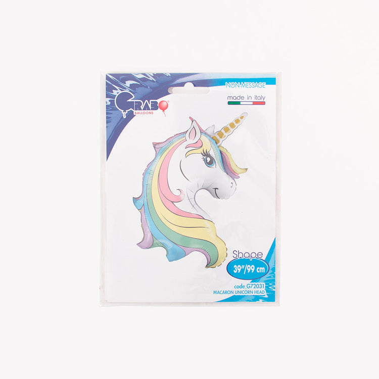 packaging ballon licorne arty : anniversaire fille
