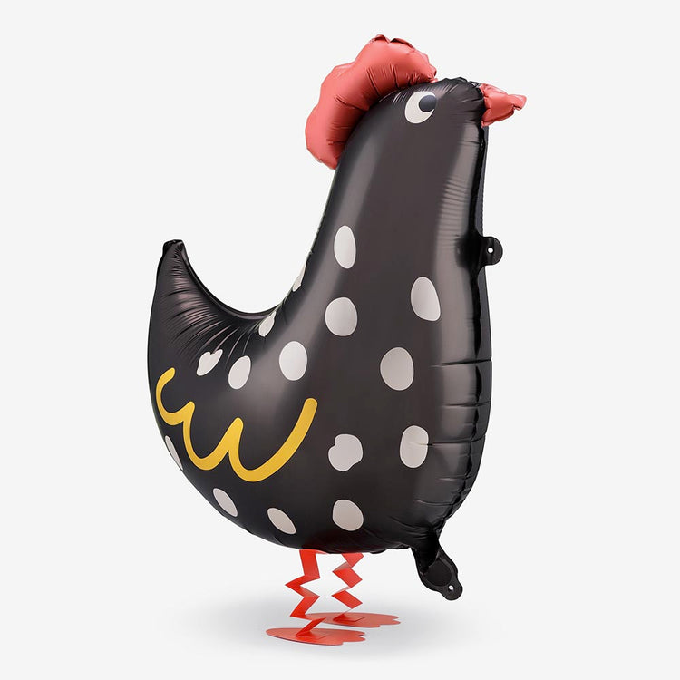 Ballon hélium en forme de coq : anniversaire animaux de la ferme