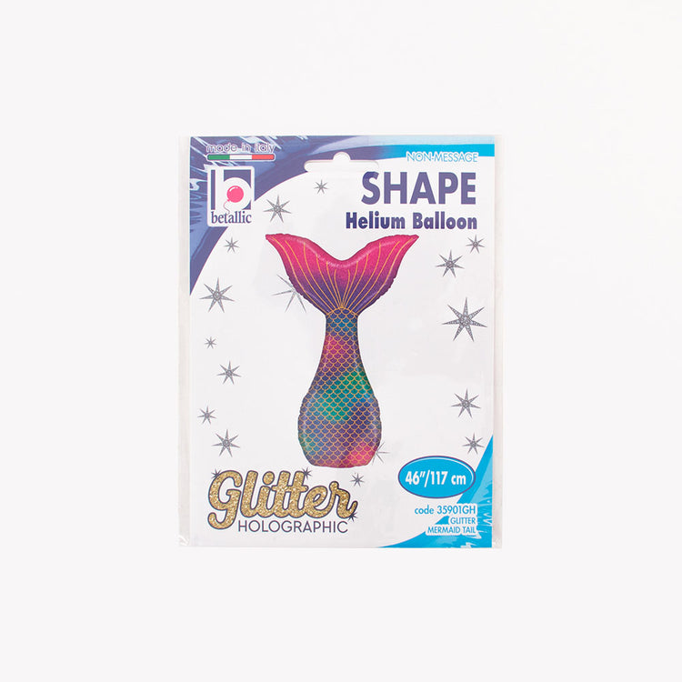 packaging ballon sirène : deco anniversaire fille