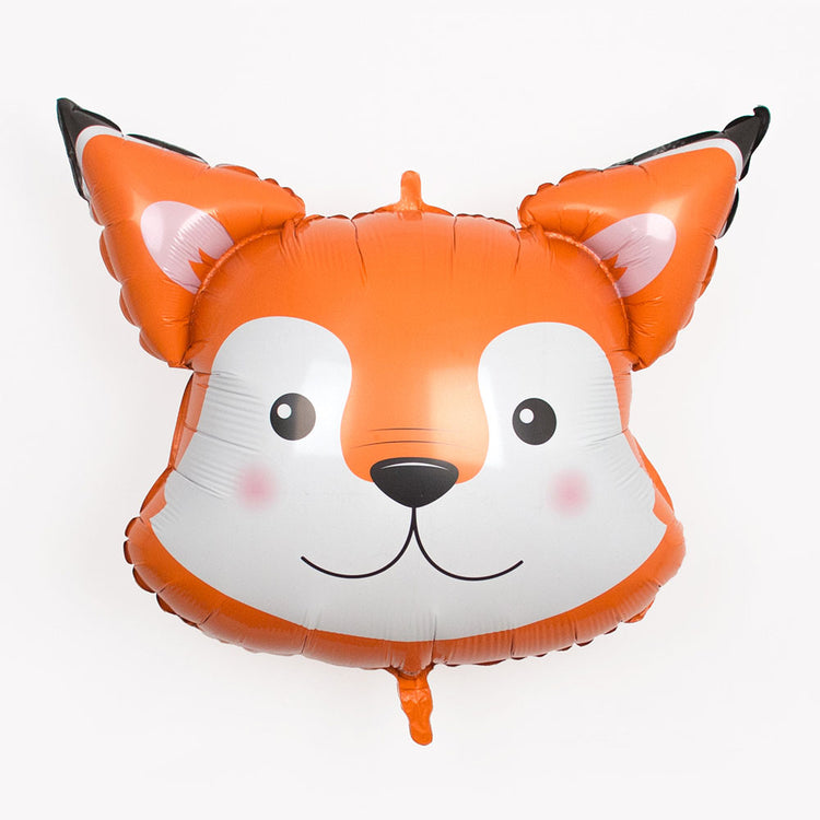 Ballon hélium renard pour anniversaire enfant