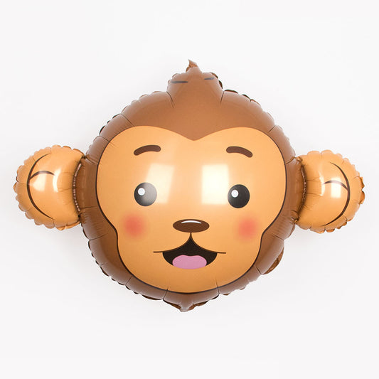 Ballon hélium singe pour anniversaire enfant