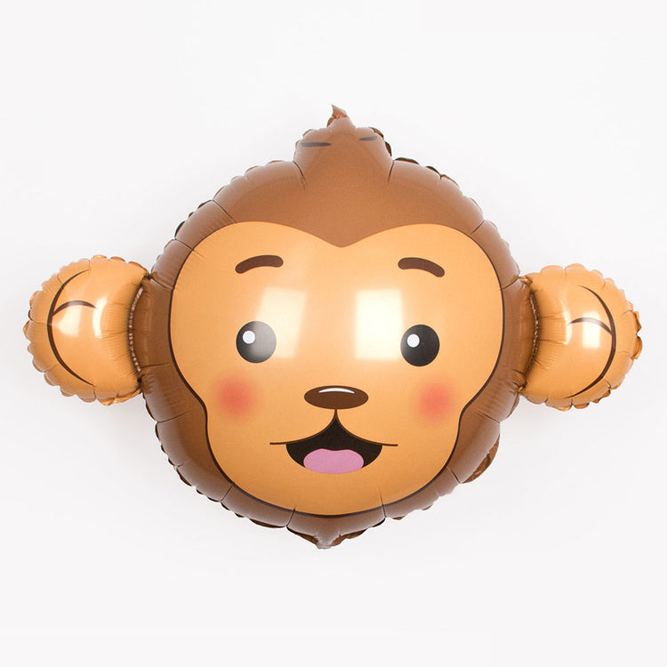 Ballon hélium singe pour anniversaire enfant