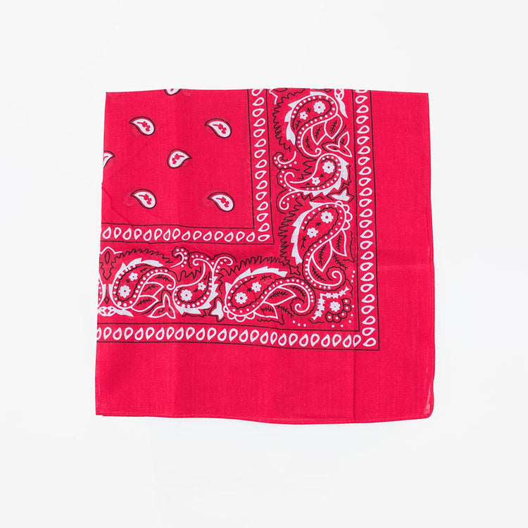 Un bandana rouge pour se transformer en parfait petit cow-boy.
