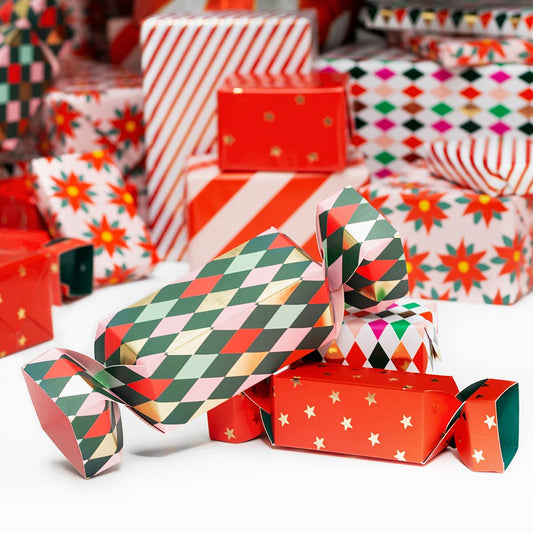 emballage cadeau noel original en forme de berlingot