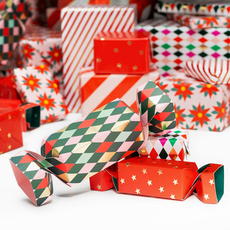 emballage cadeau noel original en forme de berlingot