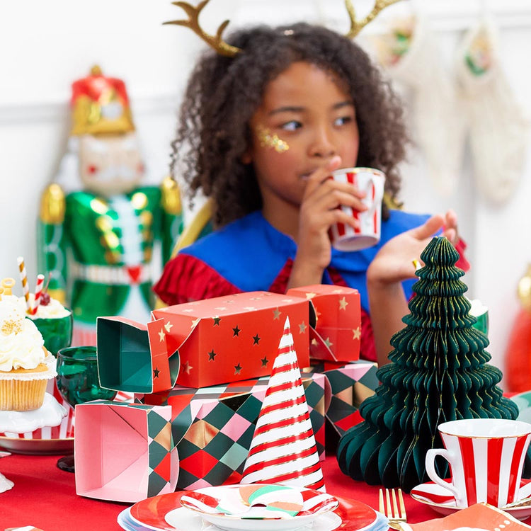 decoration de noel avec emballage cadeau berlingot