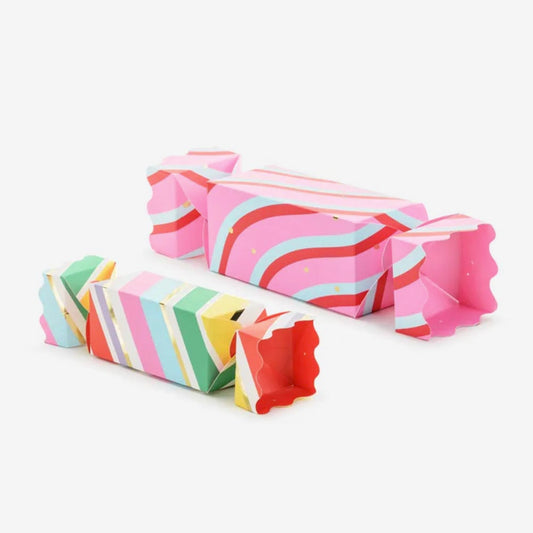 Boites cadeaux bonbon de noel à remplir et à offrir aux enfants