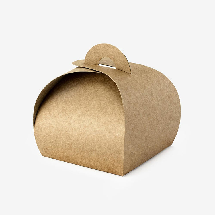 10 boîtes cadeaux Kraft élégantes pour les invités d'un mariage