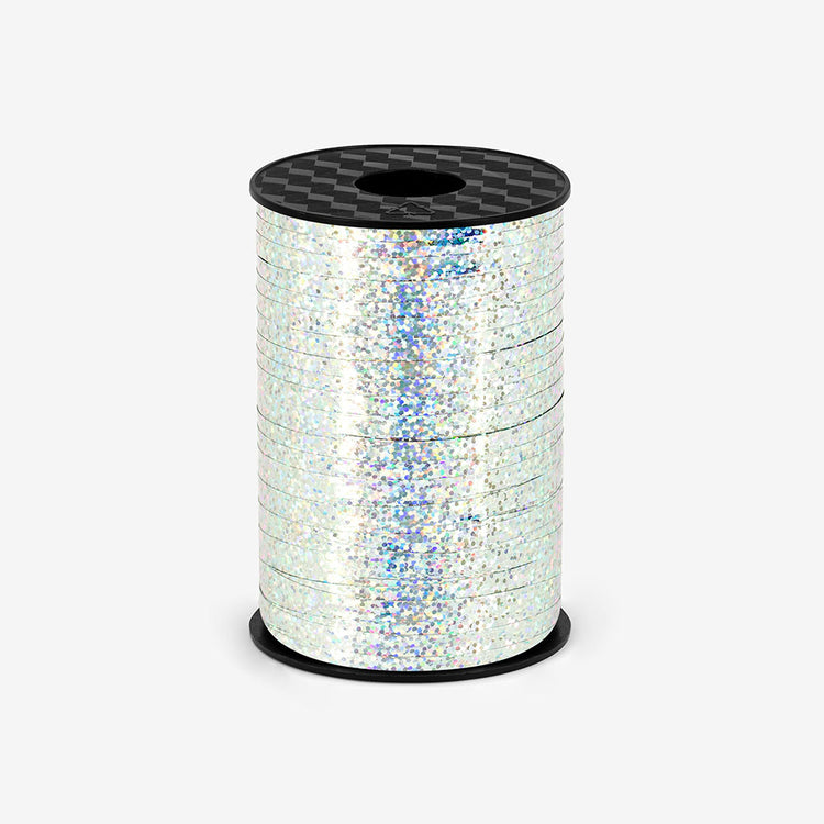 Rouleau de bolduc ficelle à ballons scintillant pour deco de fete