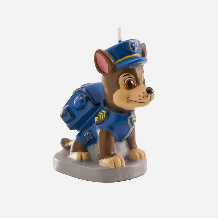 Decor gateau anniversaire garcon : bougies anniversaire pat patrouille