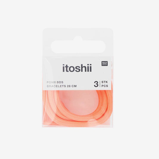 3 Bracelets orange fluo : idee cadeau anniversaire ado original