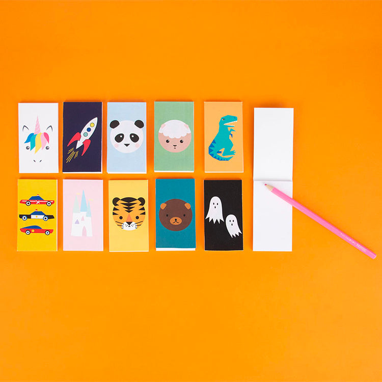 Mini carnets pour pochette surprise anniversaire