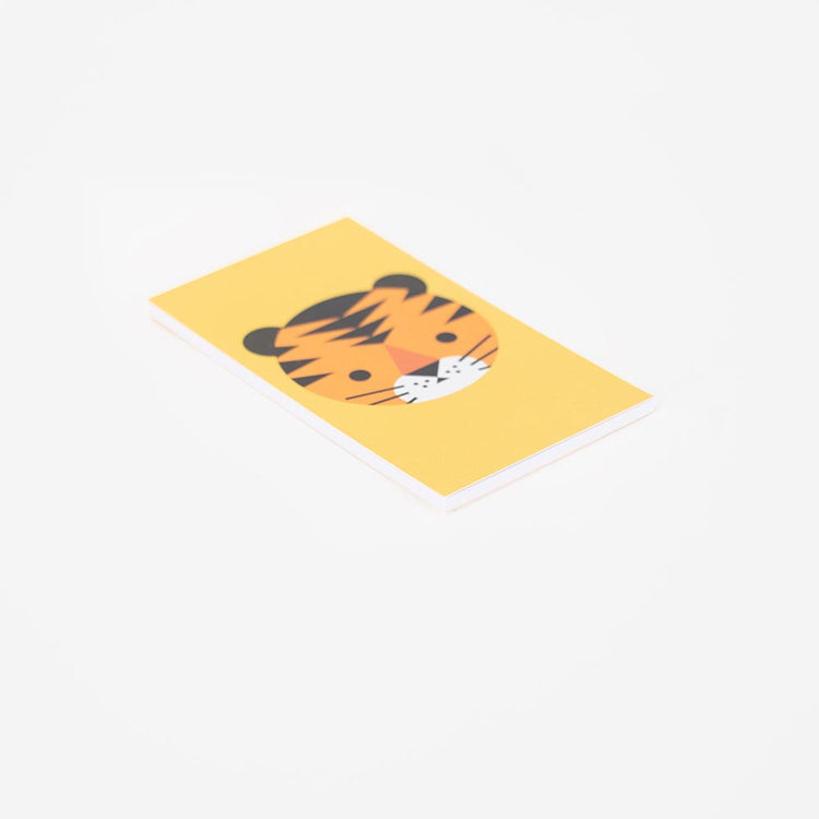 Carnet tigre pour idées cadeau surprise calendrier de l'avent