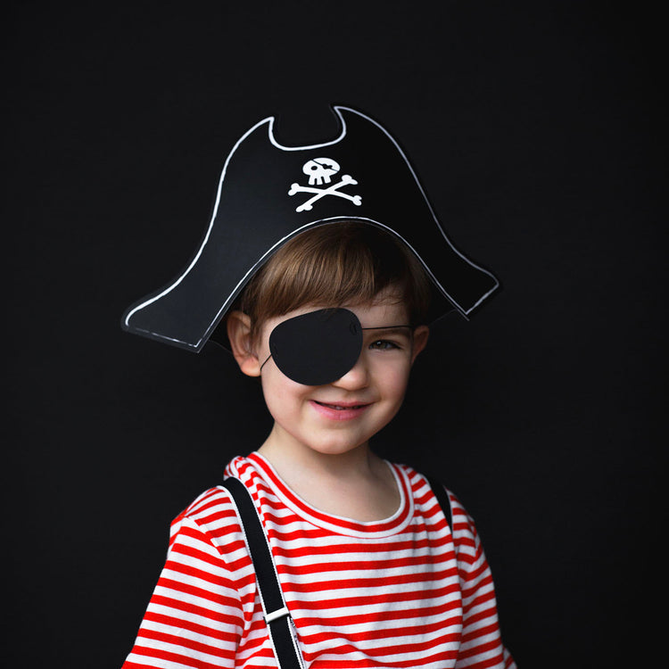 déguisement en papier pirate pour un anniversaire garçon My Little Day