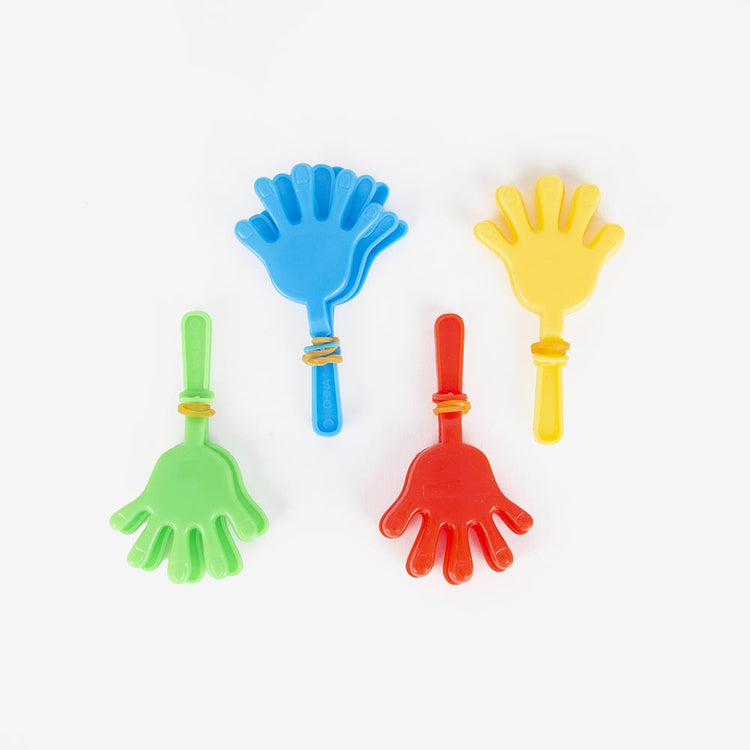Jeu de clap main à offrir aux invités de la fête d'anniversaire de votre enfant