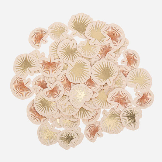 Déco de mariage : confettis mariage exotic mood pour table de mariage