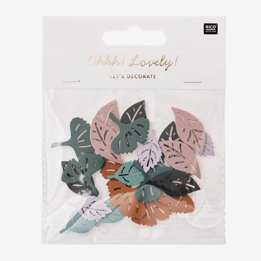 Sachet de petits confettis colorés pour anniversaire de petite fille