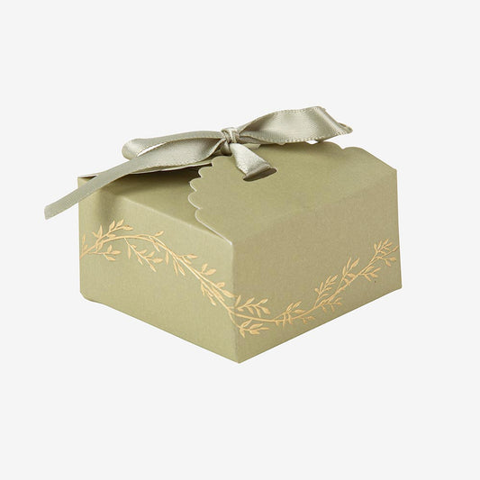 10 contenants brindille sauge pour cadeau invité mariage boheme