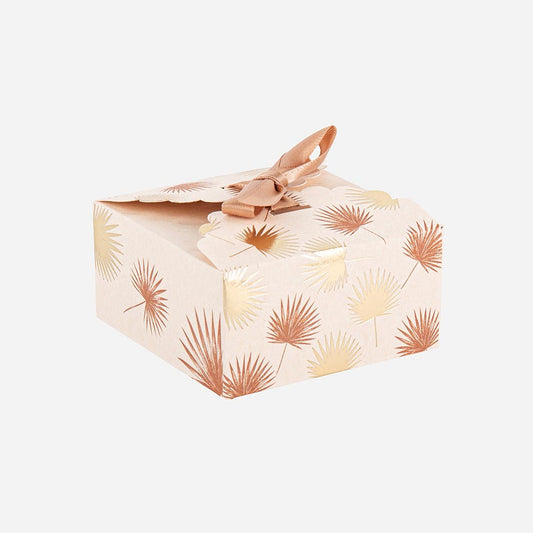Boites cadeaux pampa pour cadeaux invités mariage ou baby shower
