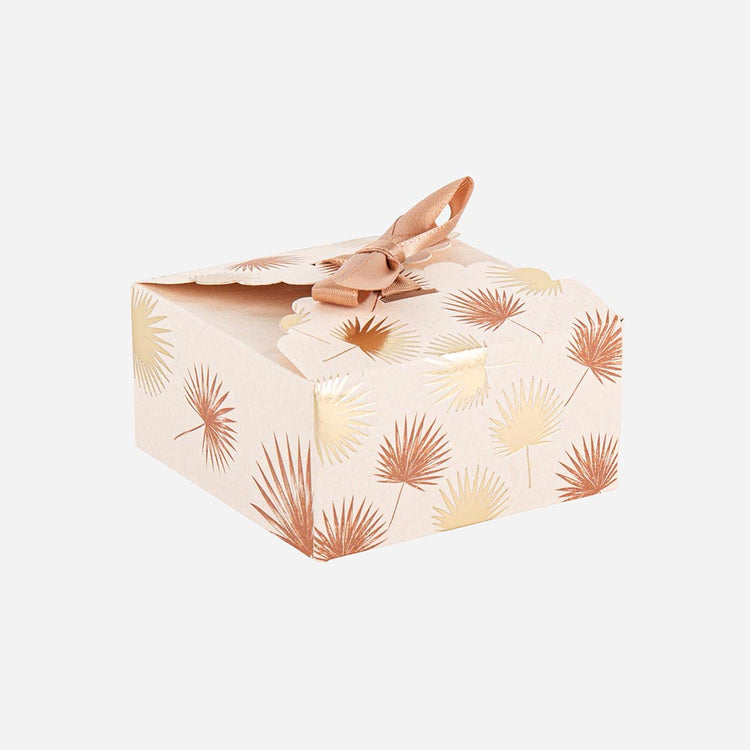 Boites cadeaux pampa pour cadeaux invités mariage ou baby shower