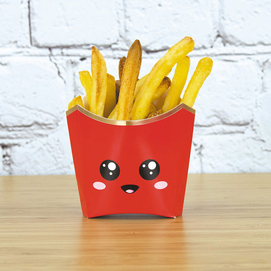 Déco anniversaire USA : cornets à frites pour un anniversaire junk food