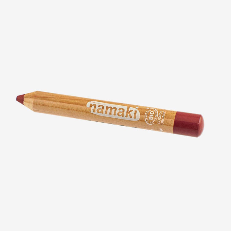 Crayons maquillage enfant bio vegan namaki rouge pour deguisement enfant