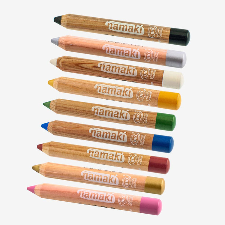 Crayons de maquillage enfant gras namaki chez my little day