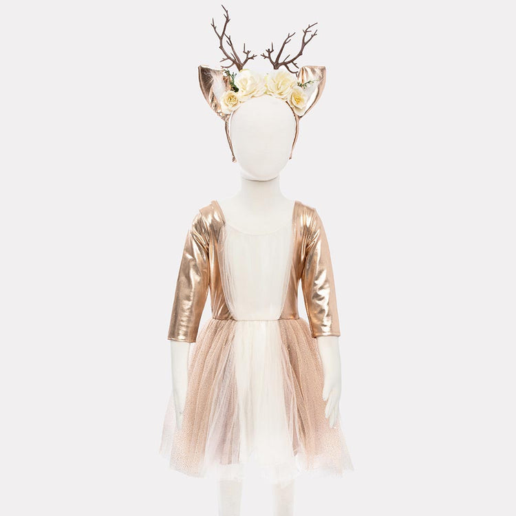 Déguisement fiche fille: robe tulle et serre tête