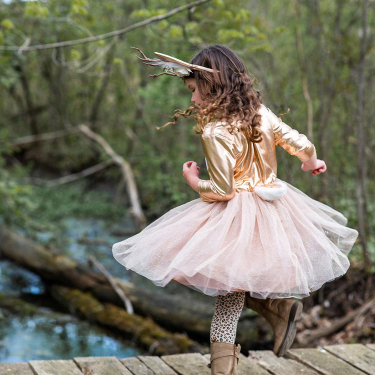 Déguisement fille biche pour anniversaire animaux des bois