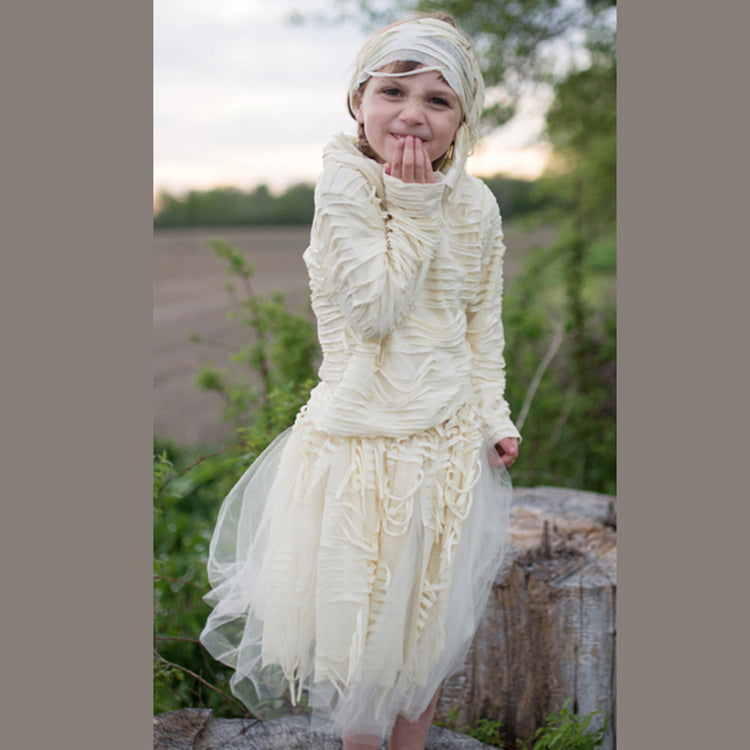 Thème Halloween déguisement enfant fille momie my Little Day