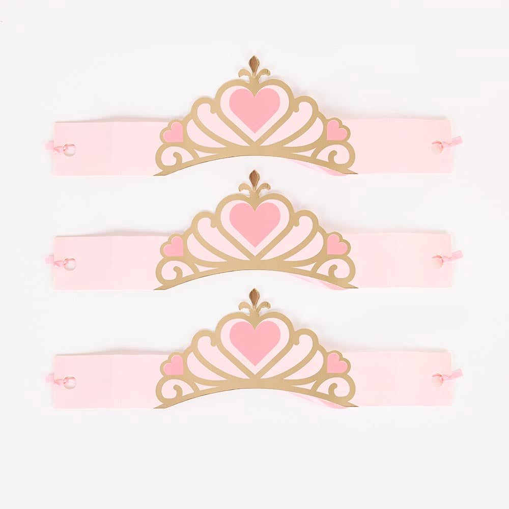 8 princess tiaras - Princess costume accessory