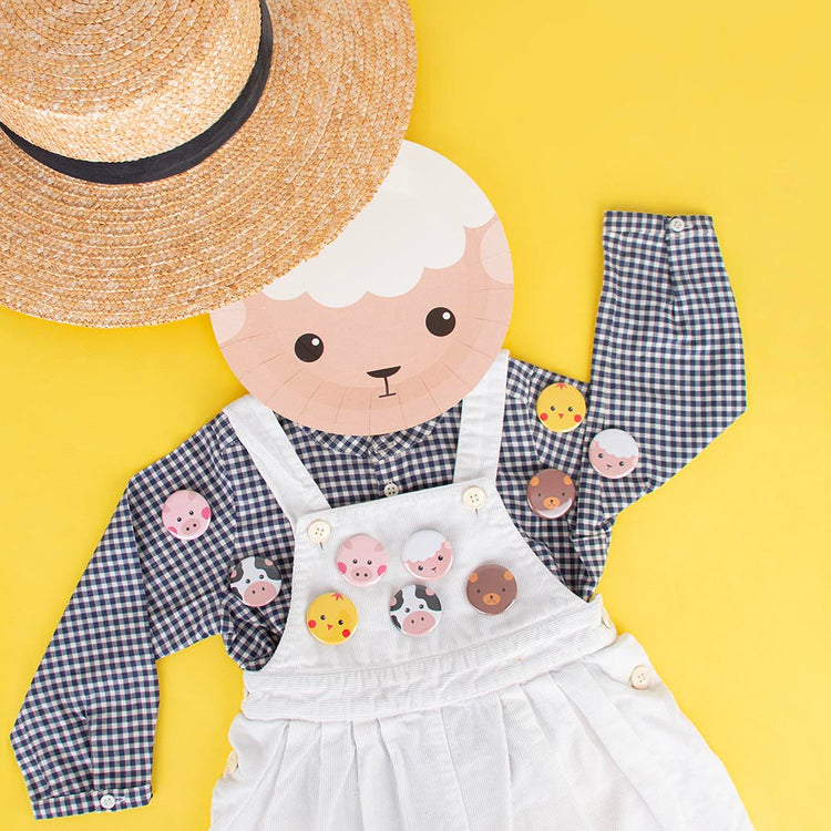Décoration anniversaire enfant animaux de la ferme par My Little Day