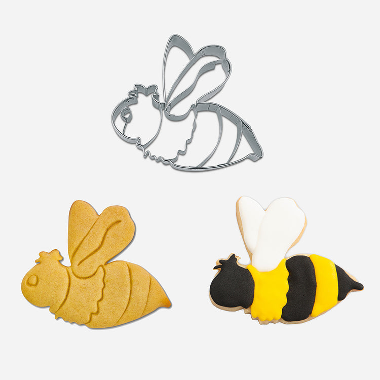 Emporte piece decoration gateau d'anniversaire forme abeille