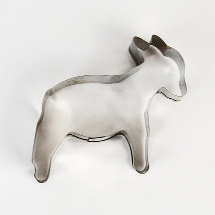 Emporte piece en forme d'âne pour des biscuits d'anniversaire enfant