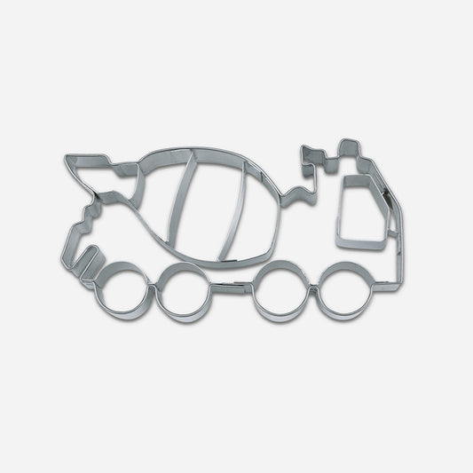 Emporte pièce décoration de gateau d'anniversaire garçon bétonneuse