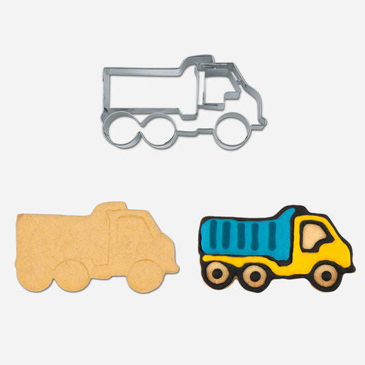 Emporte piece deco gateau anniversaire garcon camion de chantier