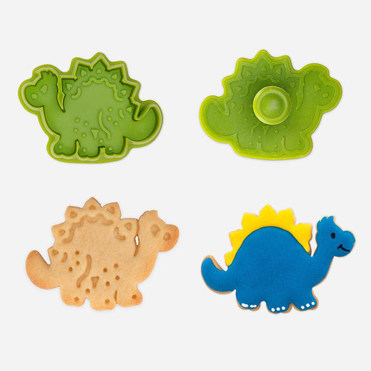 Anniversaire petit garçon : emporte piece en forme de dinosaure