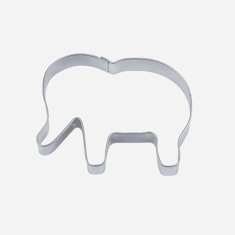 Emporte pièce en métal décoration gateau d'anniversaire éléphant