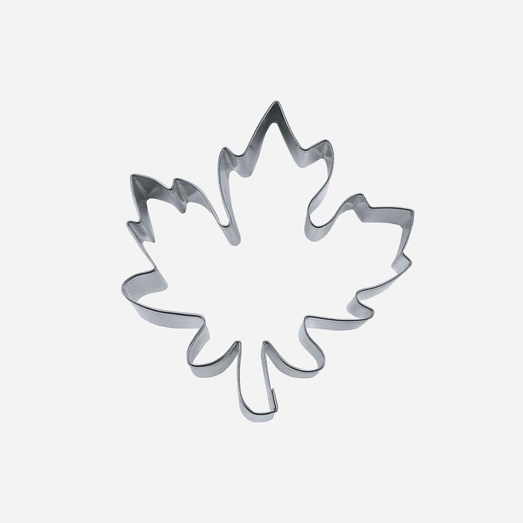 Emporte pièce pour décoration gateau d'anniversaire feuille d'érable