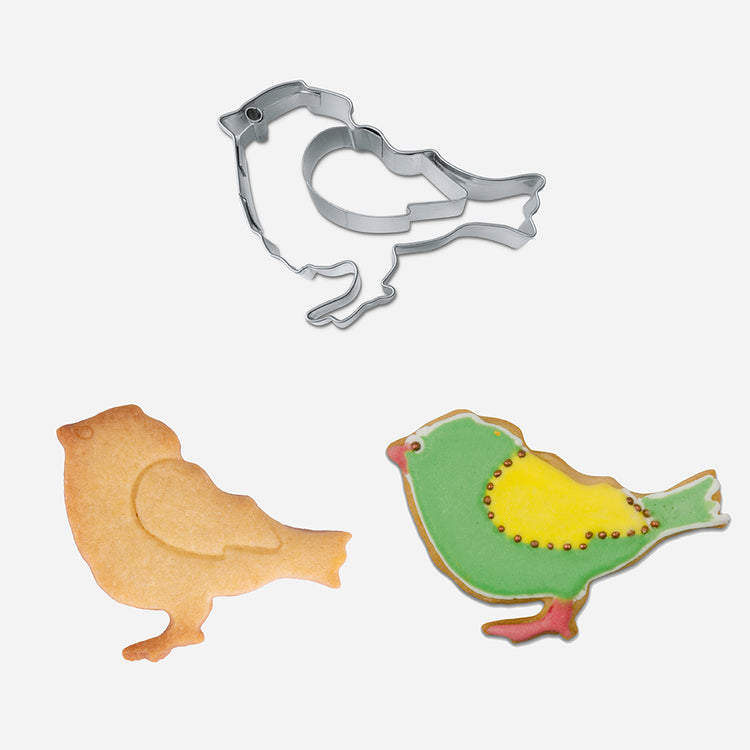 Emporte piece décoration de gateau d'anniversaire forme moineau