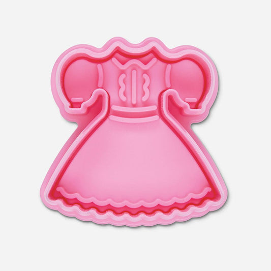 Anniversaire bébé fille : petite robe sous forme d'emporte pièce