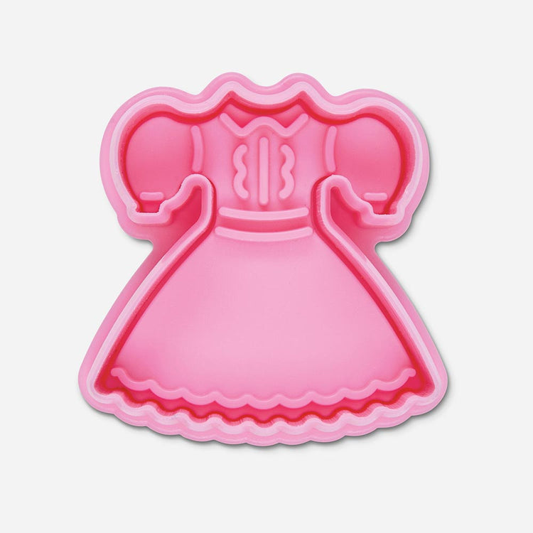 Anniversaire bébé fille : petite robe sous forme d'emporte pièce